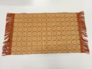 リサイクル　川島織物製　天平華紋織出し卓布